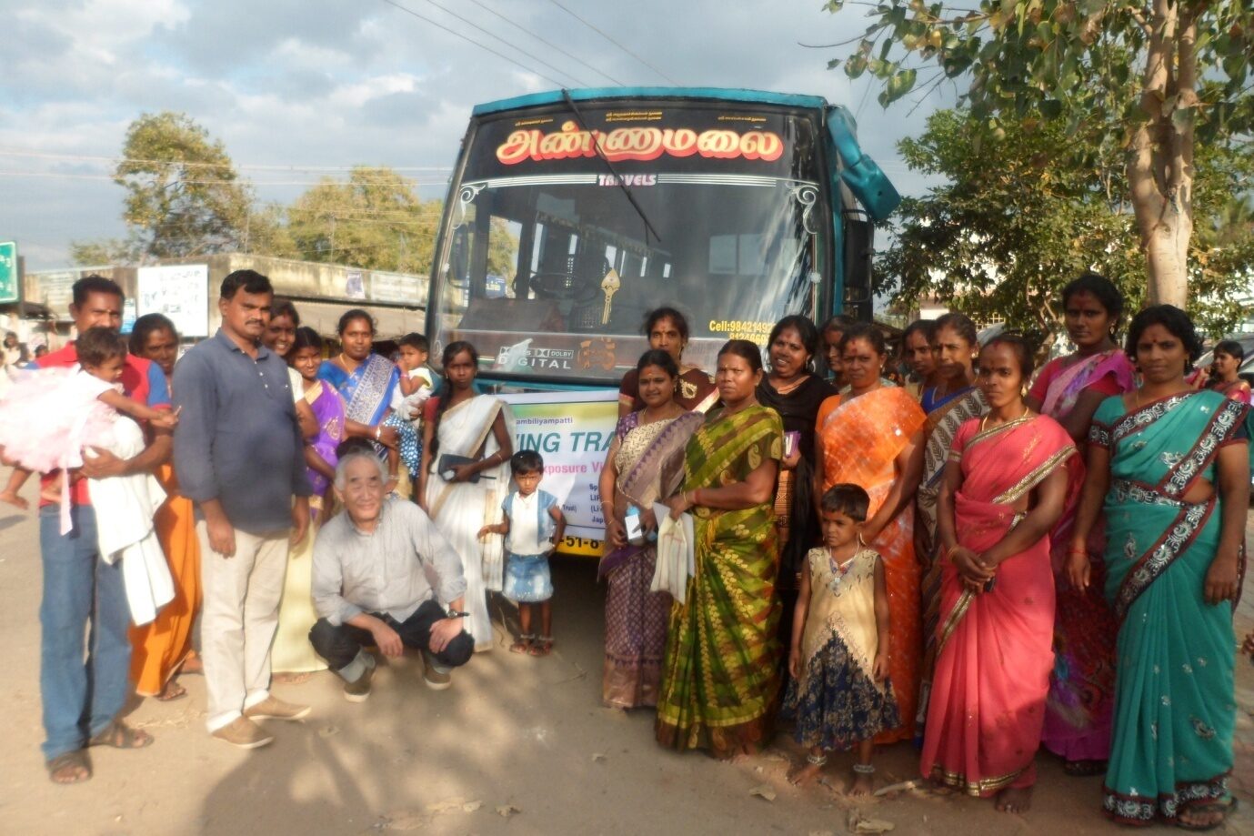 Exposure visit at Kambiliyampatti — group session
